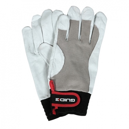 Pracovné rukavice koža, suchý zips veľ. 9